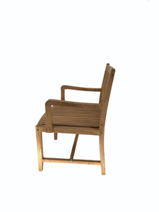 lattice teak dining chair thumbnail