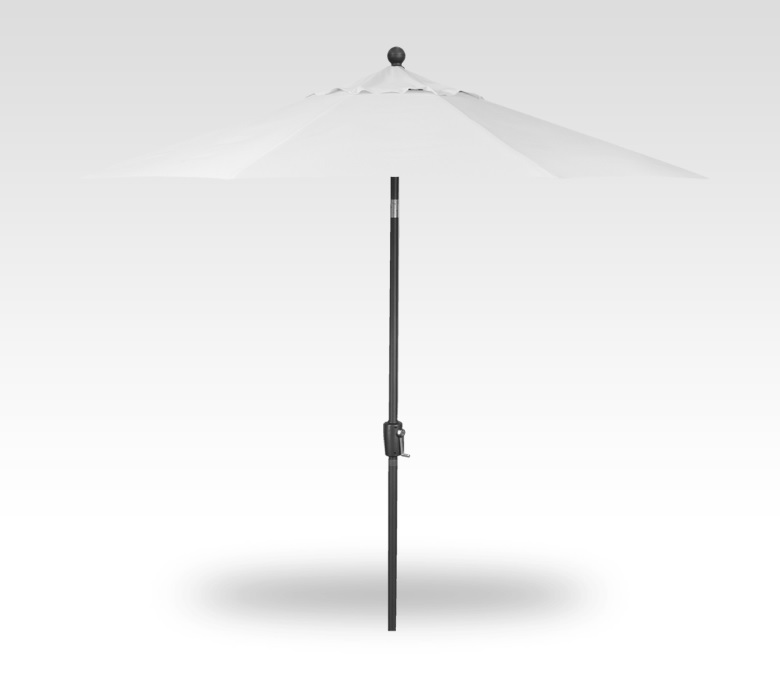 9 natural push-button tilt umbrella – anthracite frame thumbnail image