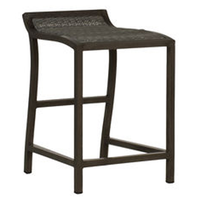 23.75 inch villa counter stool in slate grey – frame only product image