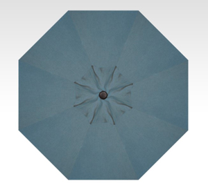 9′ cast lagoon push-button tilt umbrella – black frame thumbnail