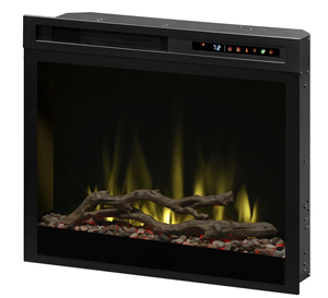 28″””””””” df pro plug-in electric fireplace