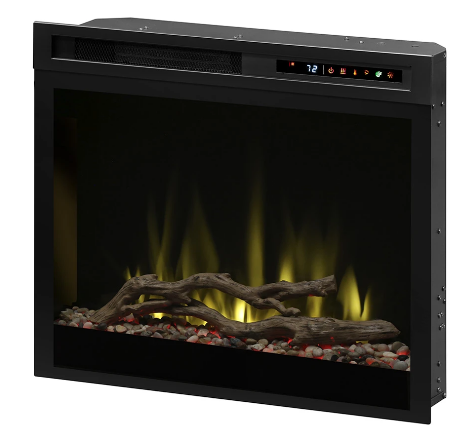 28″””””””” df pro plug-in electric fireplace product image