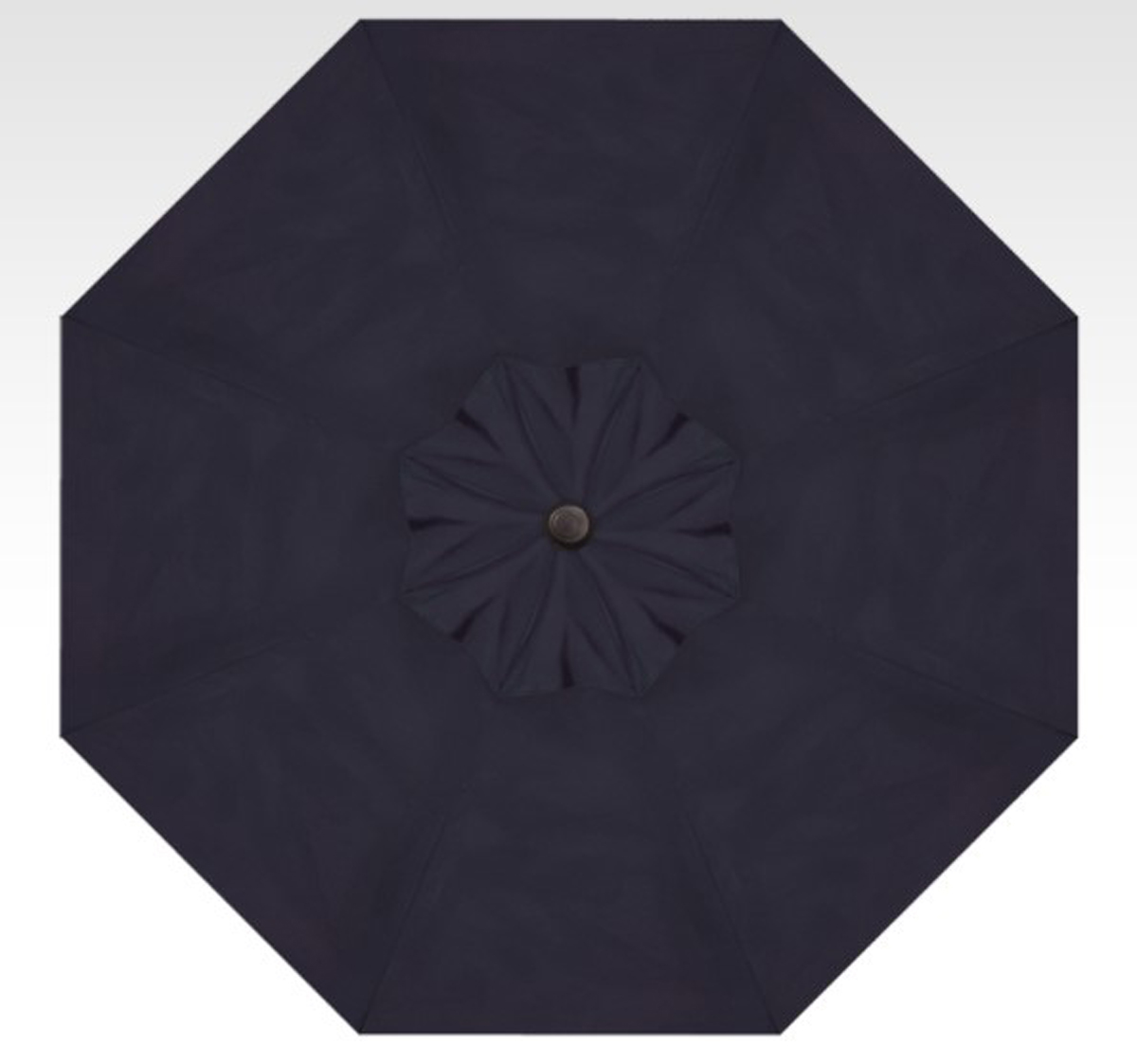 11′ navy collar tilt umbrella – black frame thumbnail image