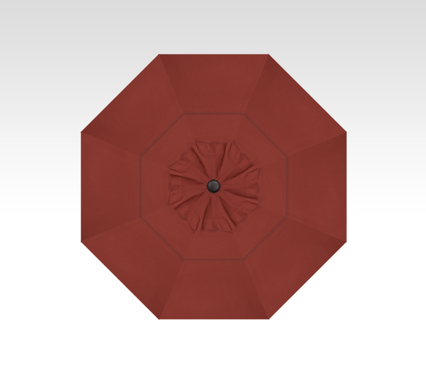 11 burgundy collar tilt umbrella – black frame thumbnail image