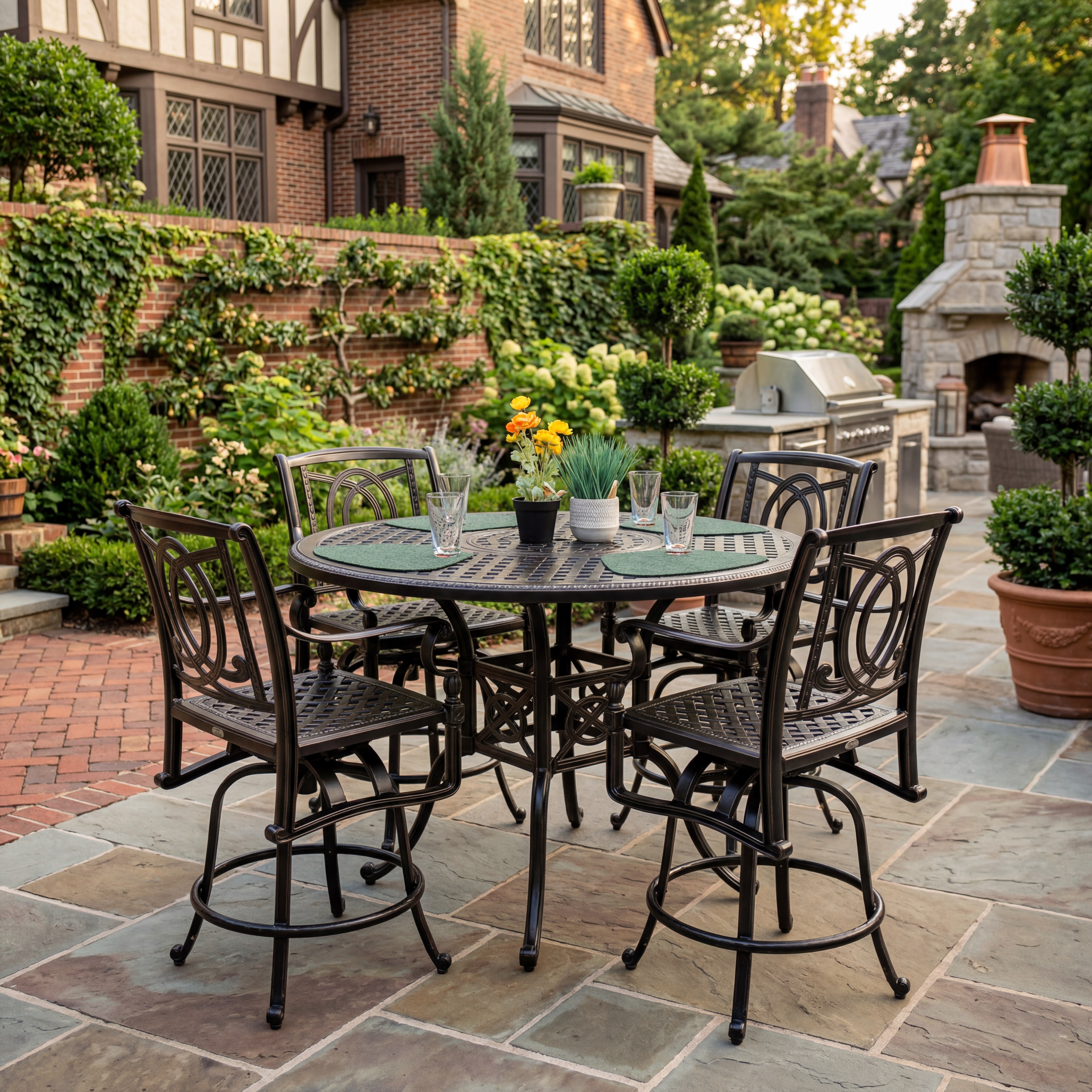 54 inch balcony height dining set thumbnail image