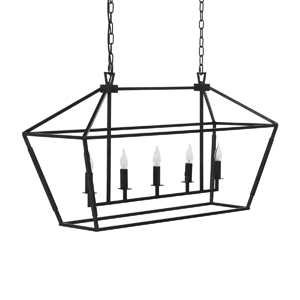 arnold chandelier – rectangular