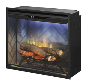 revillusion 24″””””””” built-in electic firebox/fireplace insert