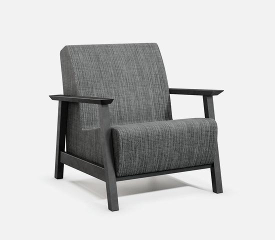 revive air lounge chair – zinc product image
