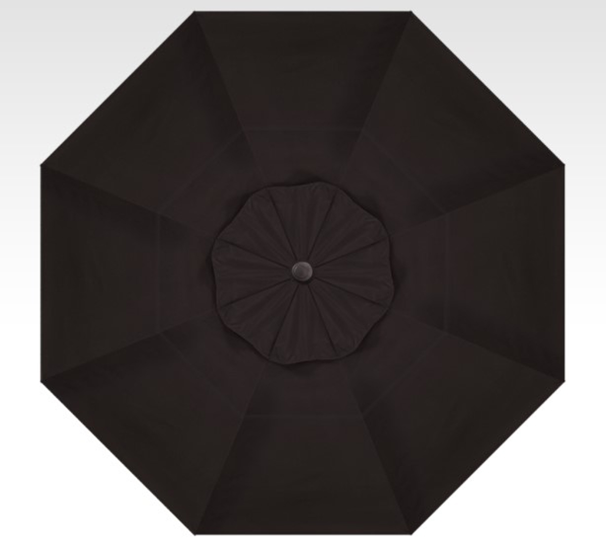 11′ black collar tilt umbrella – black frame thumbnail image