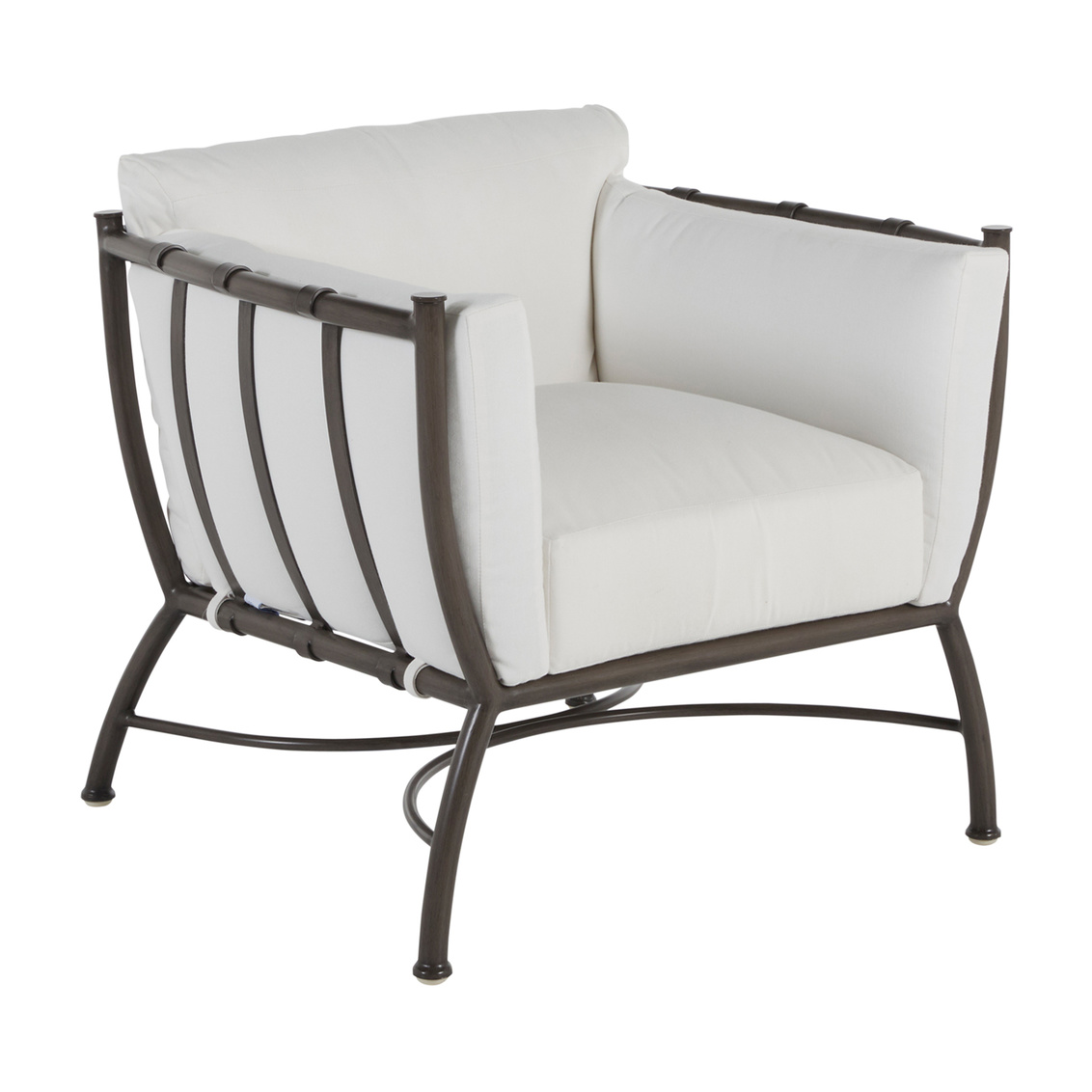 majorca club chair in slate grey – frame only product image
