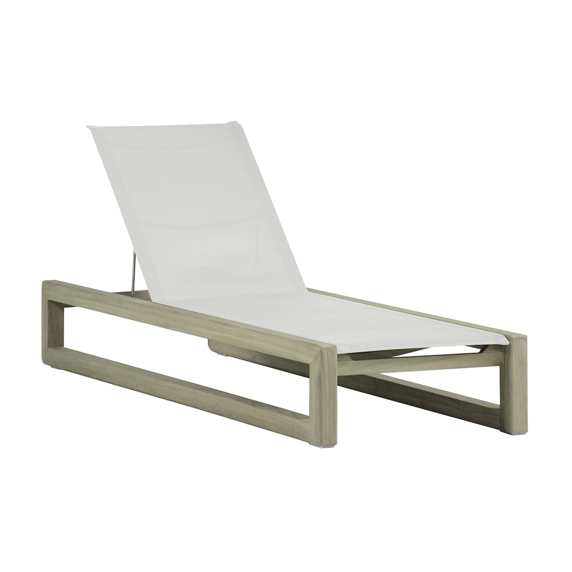 bali teak chaise oyster product image
