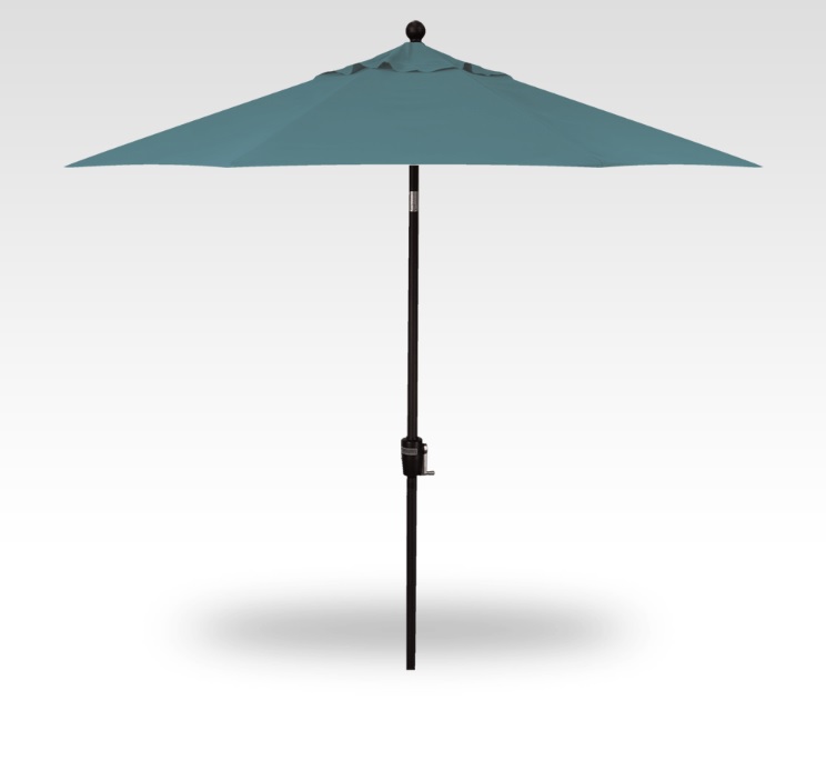 9′ aquatic push-button tilt umbrella – black frame product image