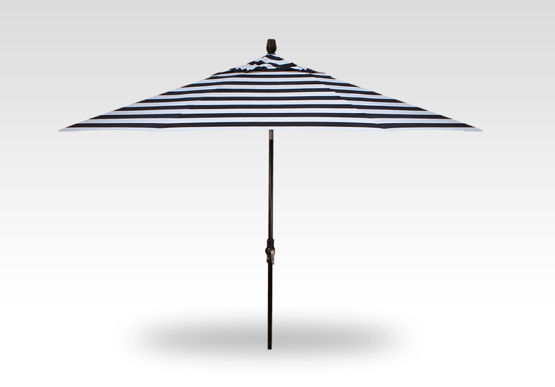 11 kinzie coal stripe collar tilt umbrella – black frame thumbnail image