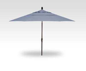 11′ cast ocean collar tilt umbrella – black frame