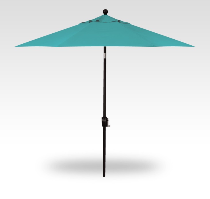 9 aruba push-button tilt umbrella – black frame product image