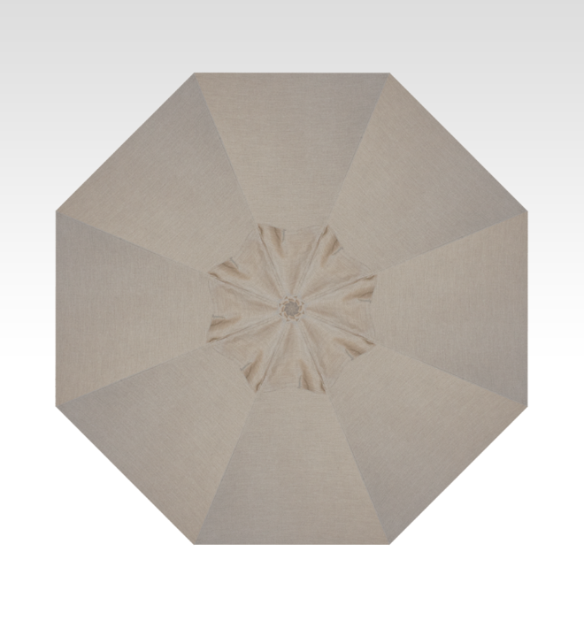 9′ cast ash push-button tilt umbrella – black frame thumbnail image