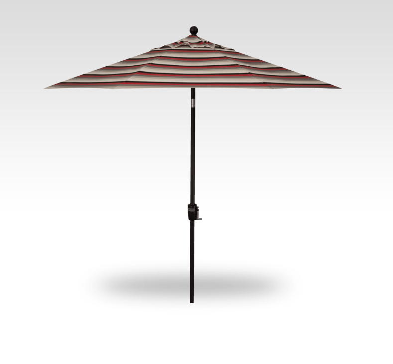 9 churchill rouge push-button tilt umbrella – black frame thumbnail image