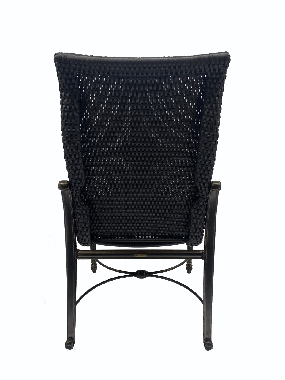 bel air woven dining chair – mahogany thumbnail image