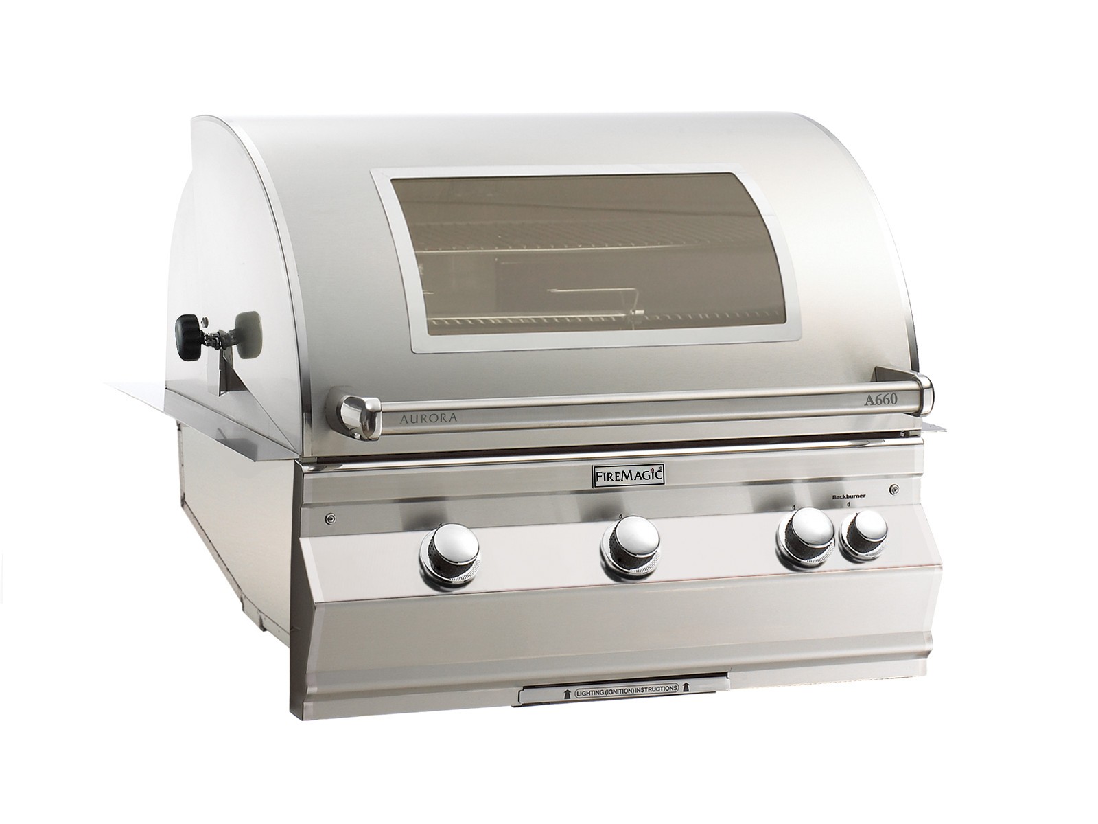 30 inch aurora analog grill with window product image