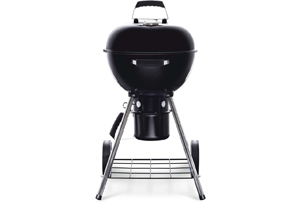 “18 inch charcoal kettle grill, black”