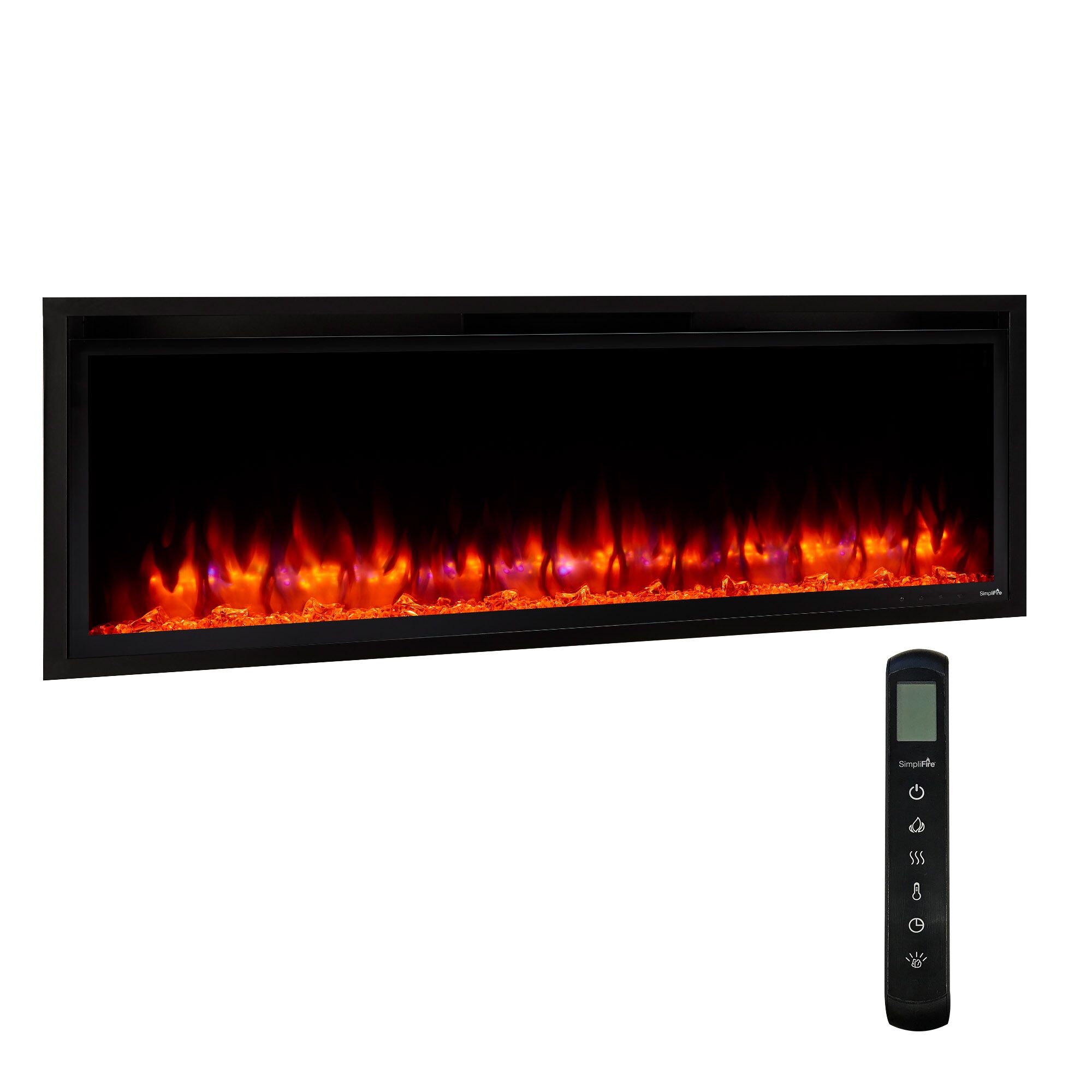 50 inch allusion platinum electric fireplace product image