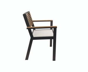 york dining arm chair – latte thumbnail