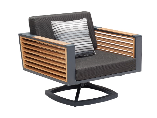 manhattan swivel rocker lounge chair product image