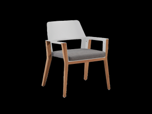 sheldon dining chair – bianco