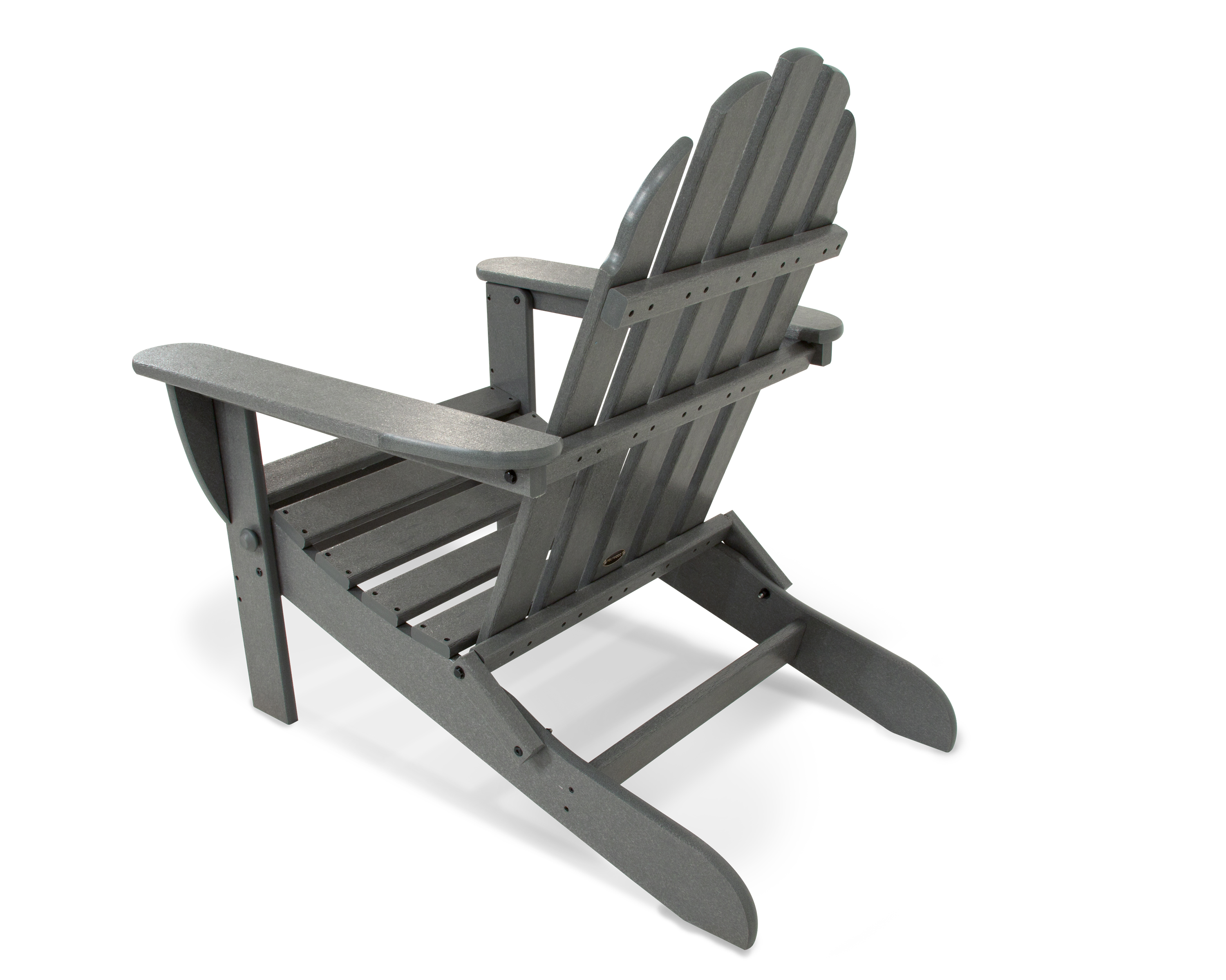 classic folding adirondack chair in slate grey product image