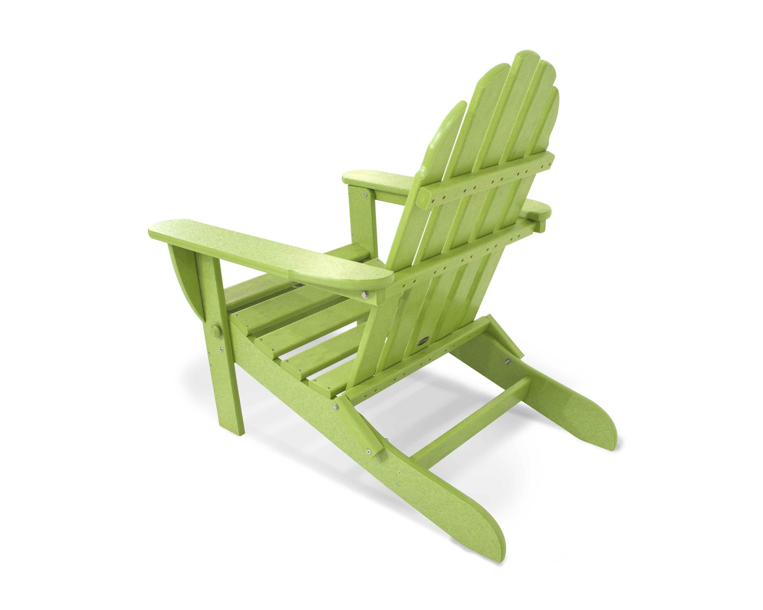classic folding adirondack chair in lime product image