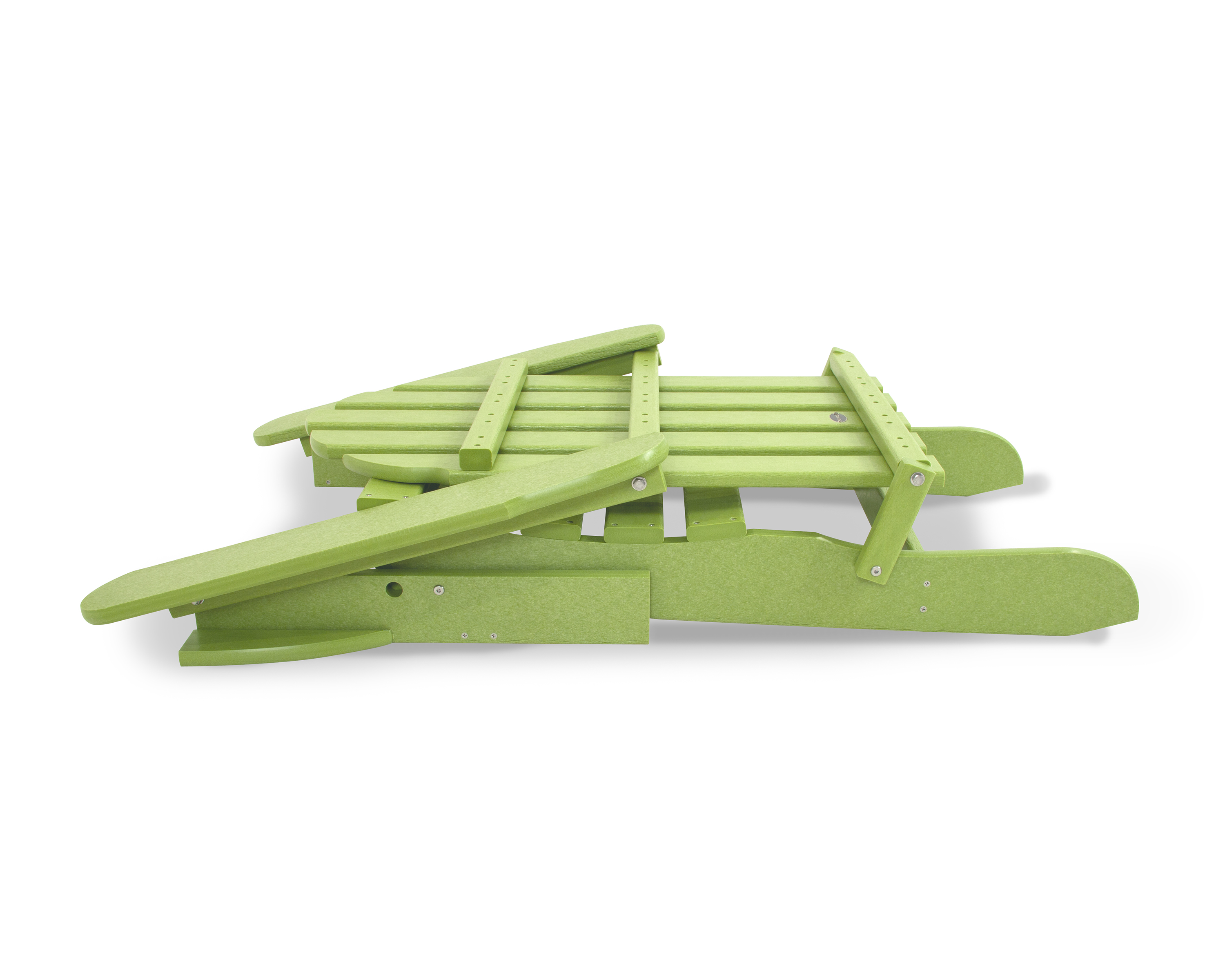 classic folding adirondack chair in lime thumbnail image