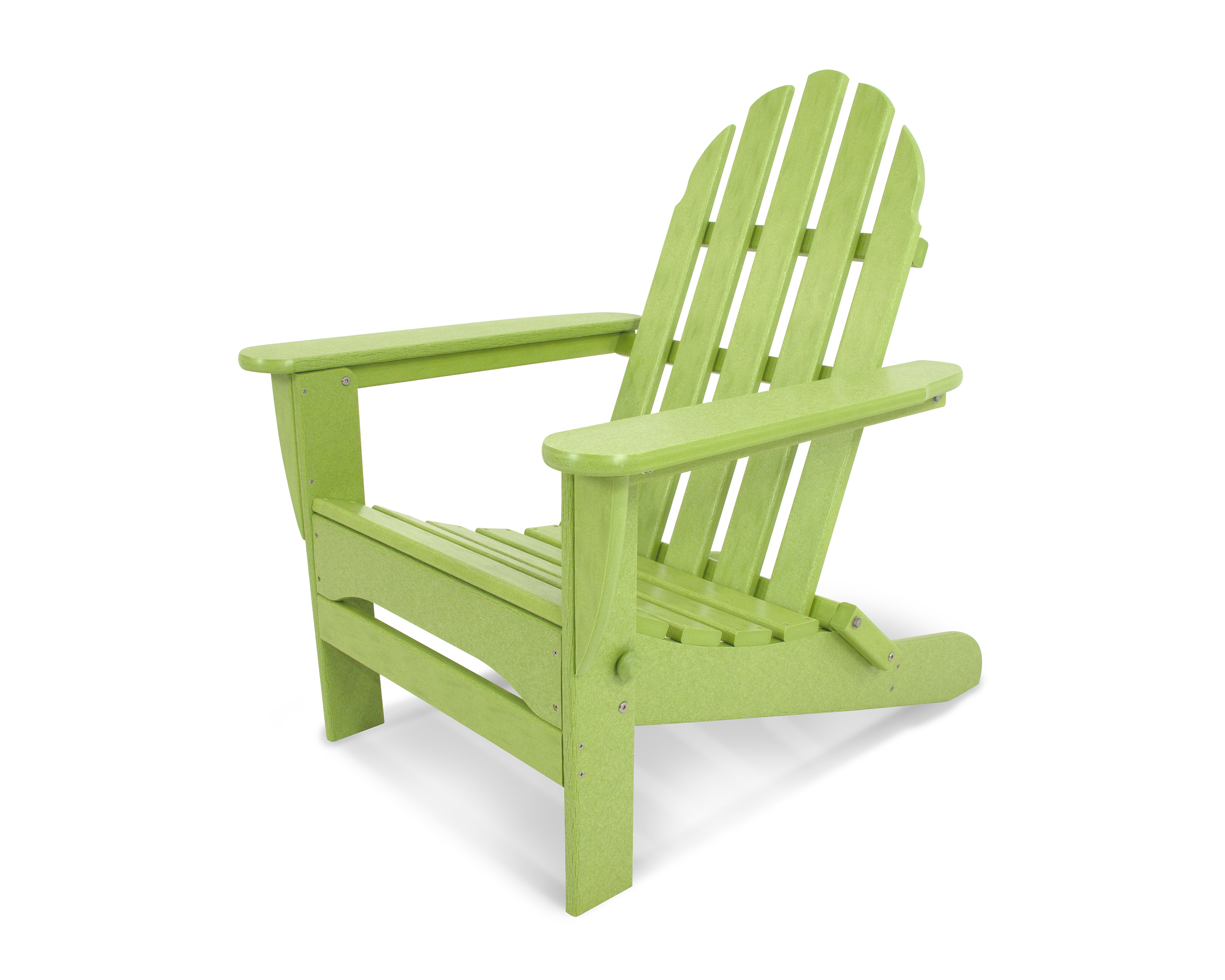 classic folding adirondack chair in lime thumbnail image