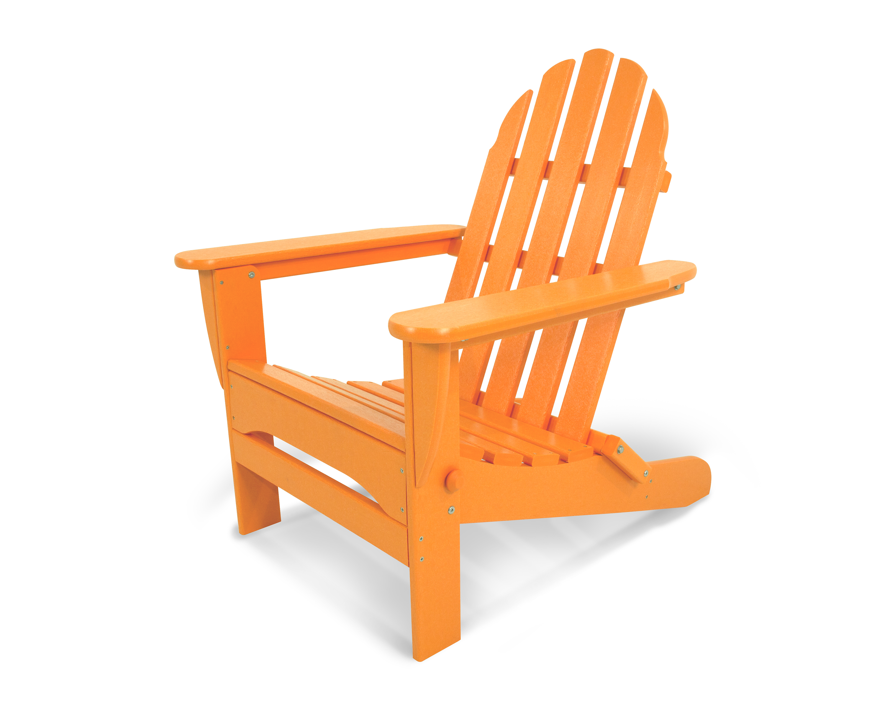 classic folding adirondack chair in tangerine thumbnail image