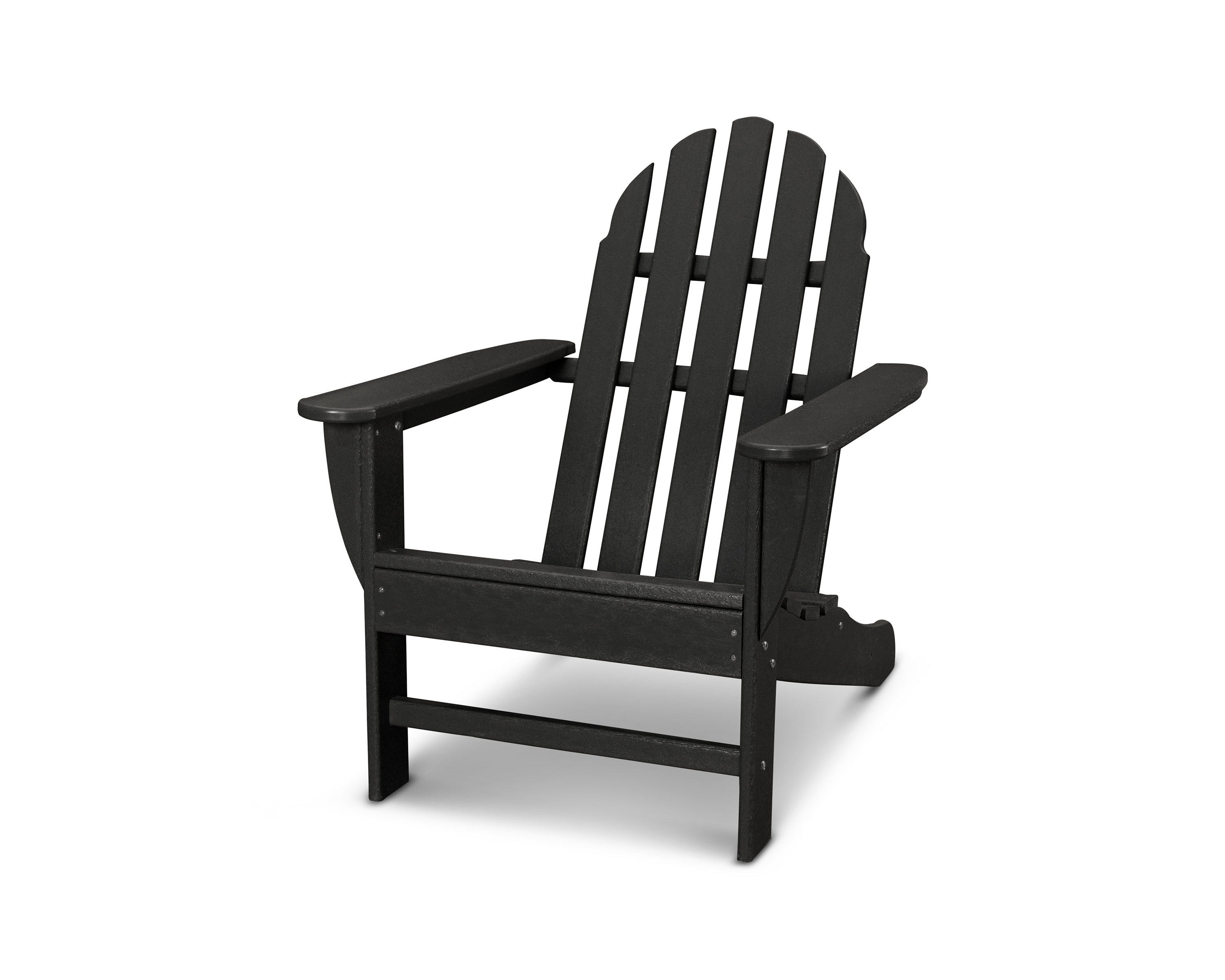 classic adirondack chair in black product image
