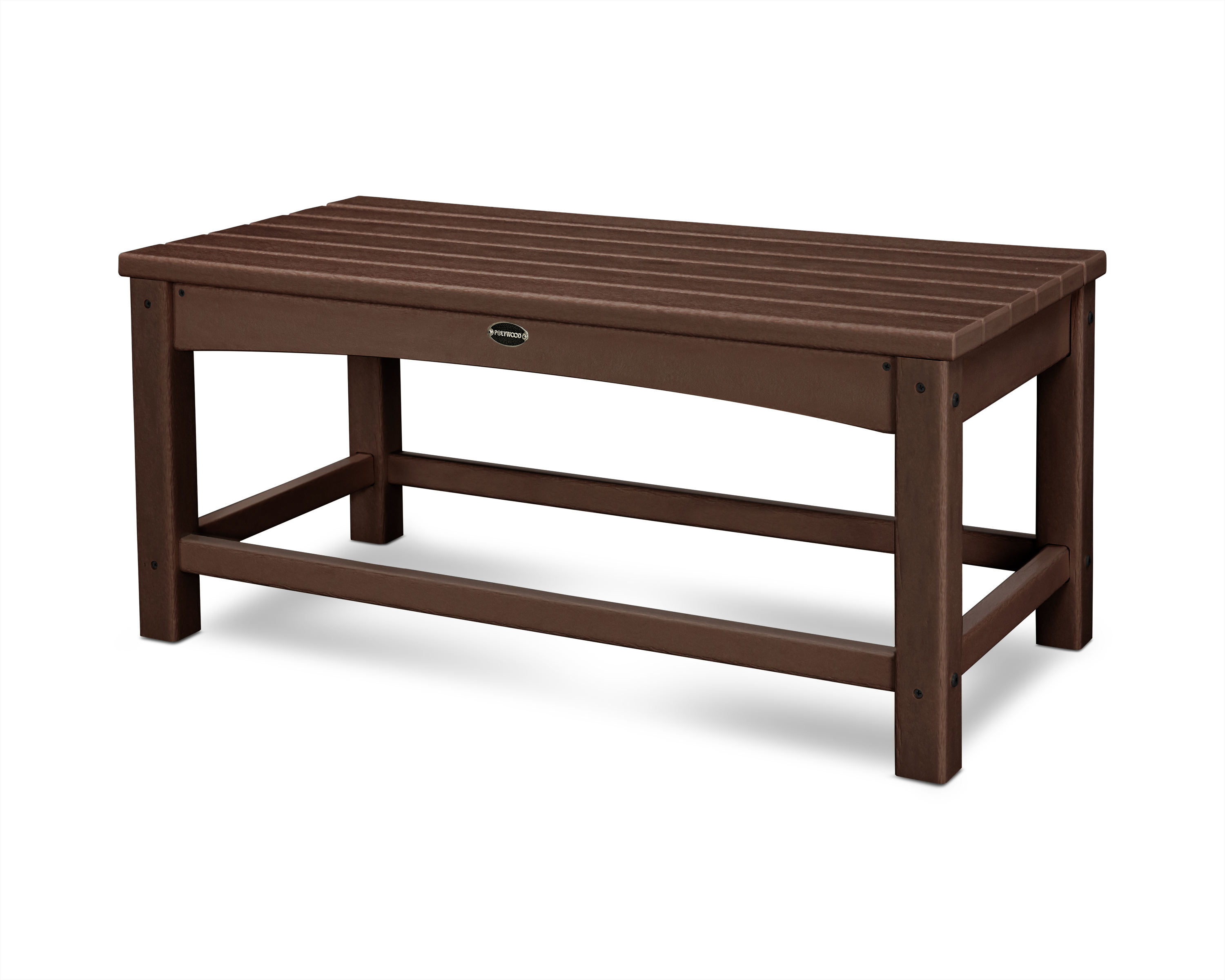 club coffee table in mahogany product image