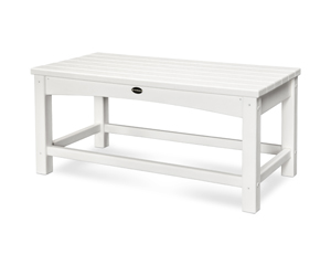 club coffee table in white