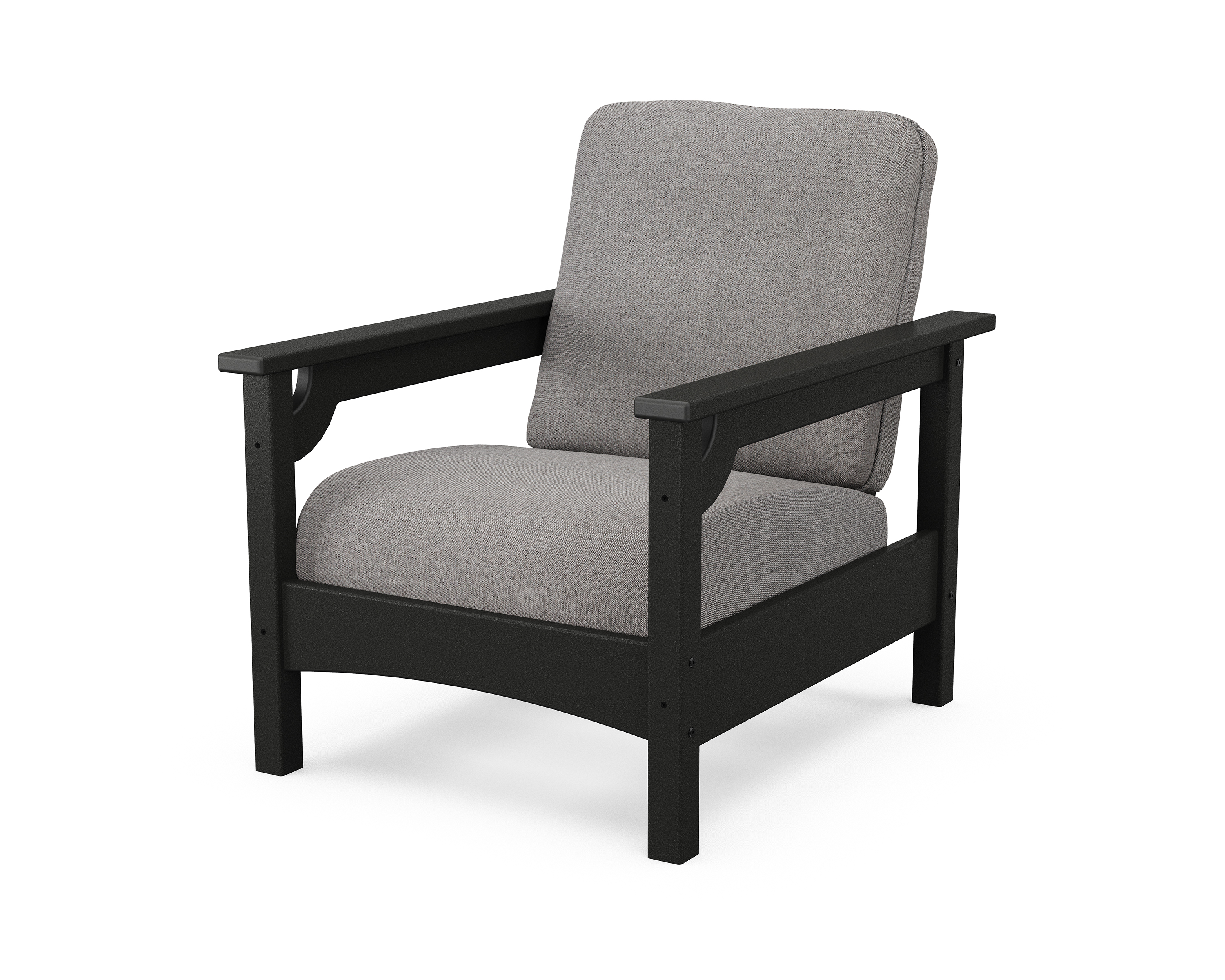 club chair in black / grey mist product image
