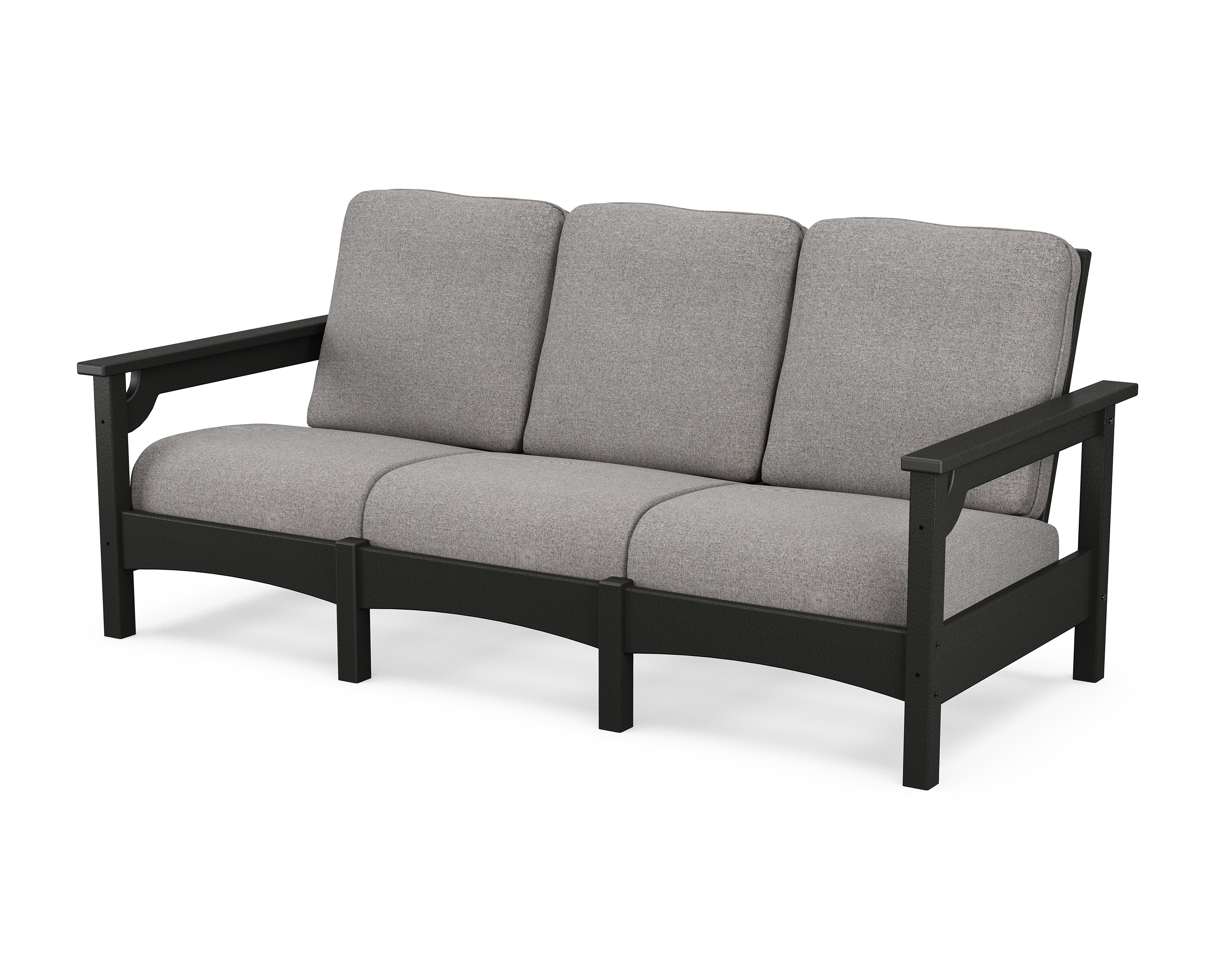 club sofa in black / grey mist product image