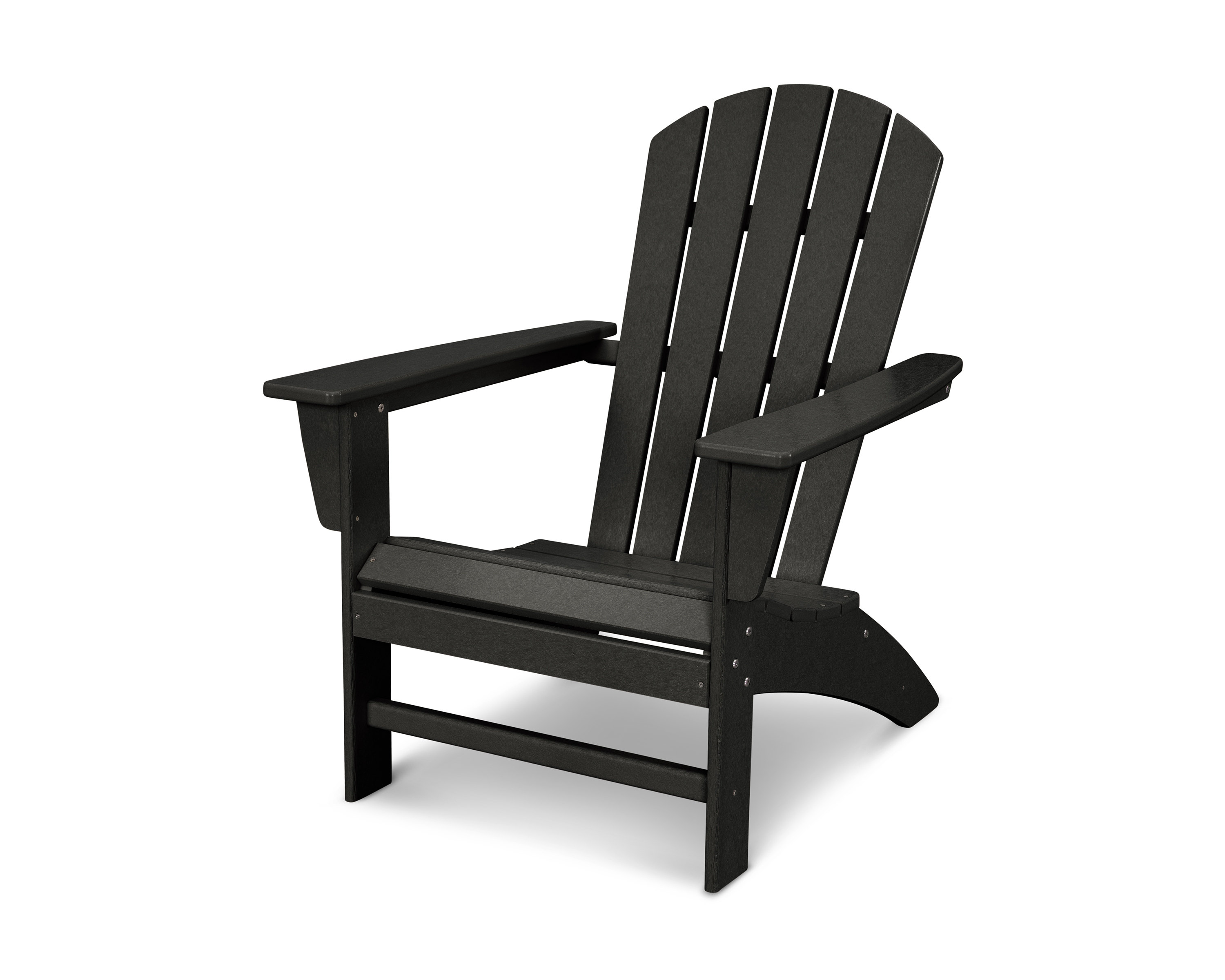 nautical adirondack chair in black product image