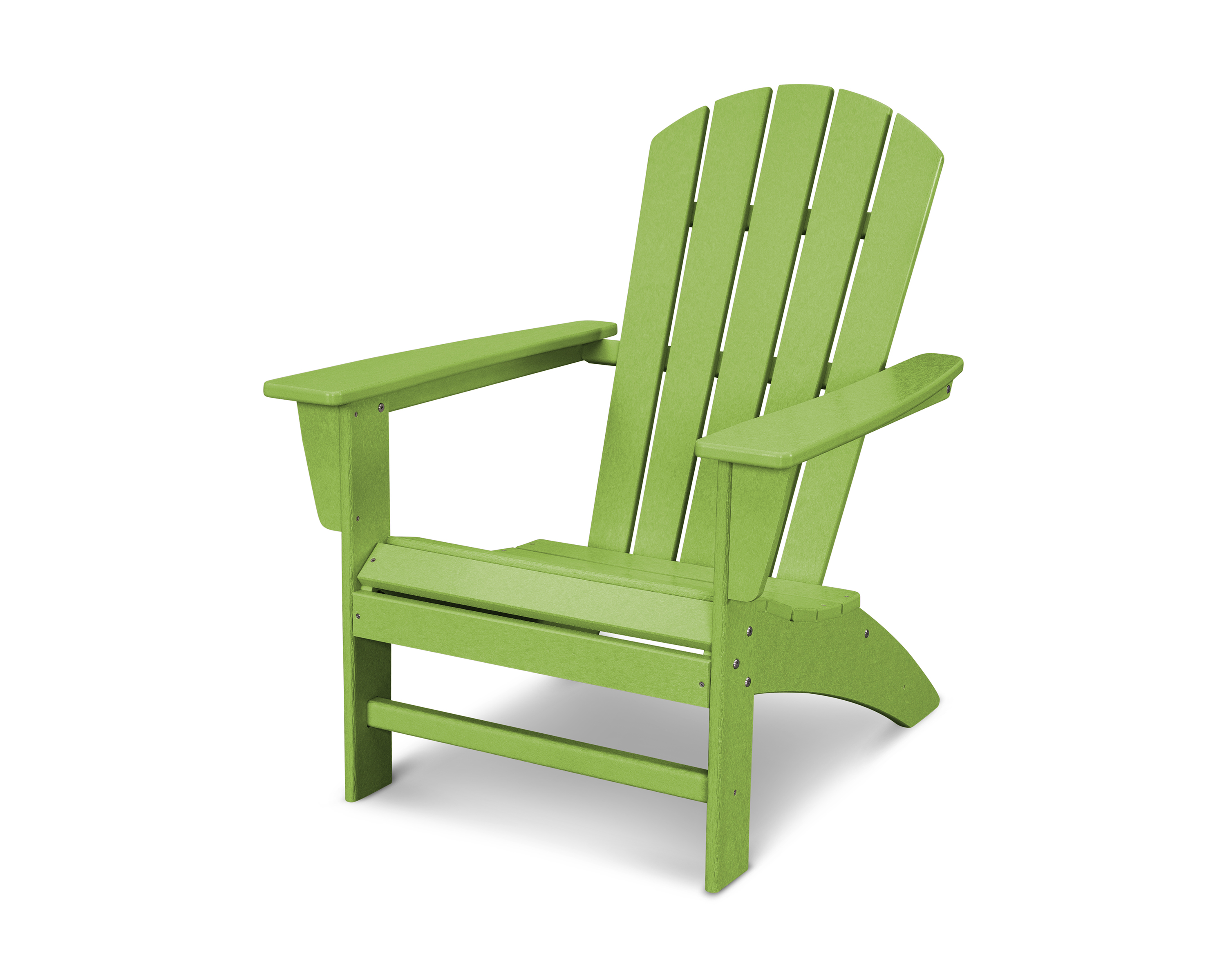 nautical adirondack chair in lime product image
