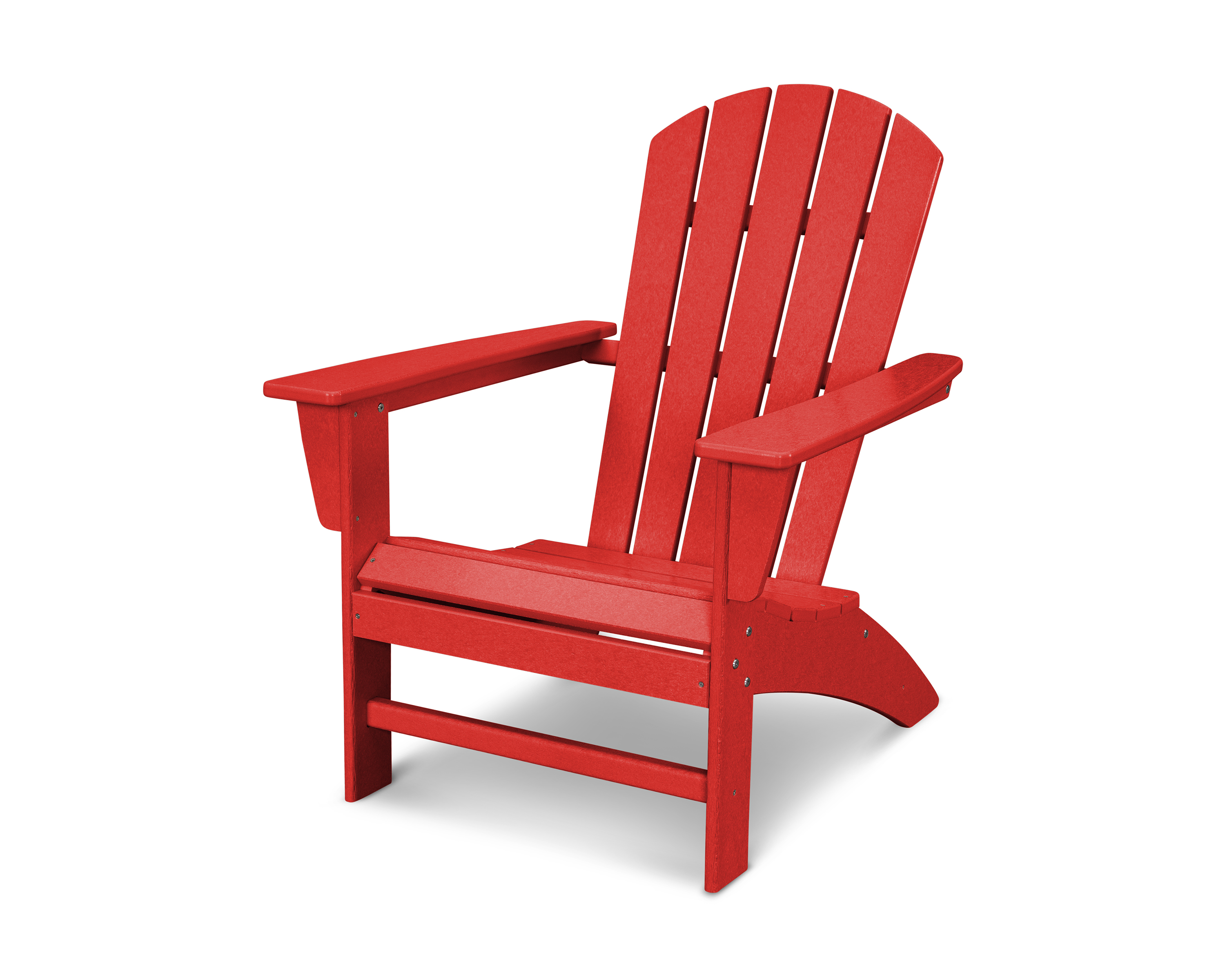 nautical adirondack chair in sunset red product image
