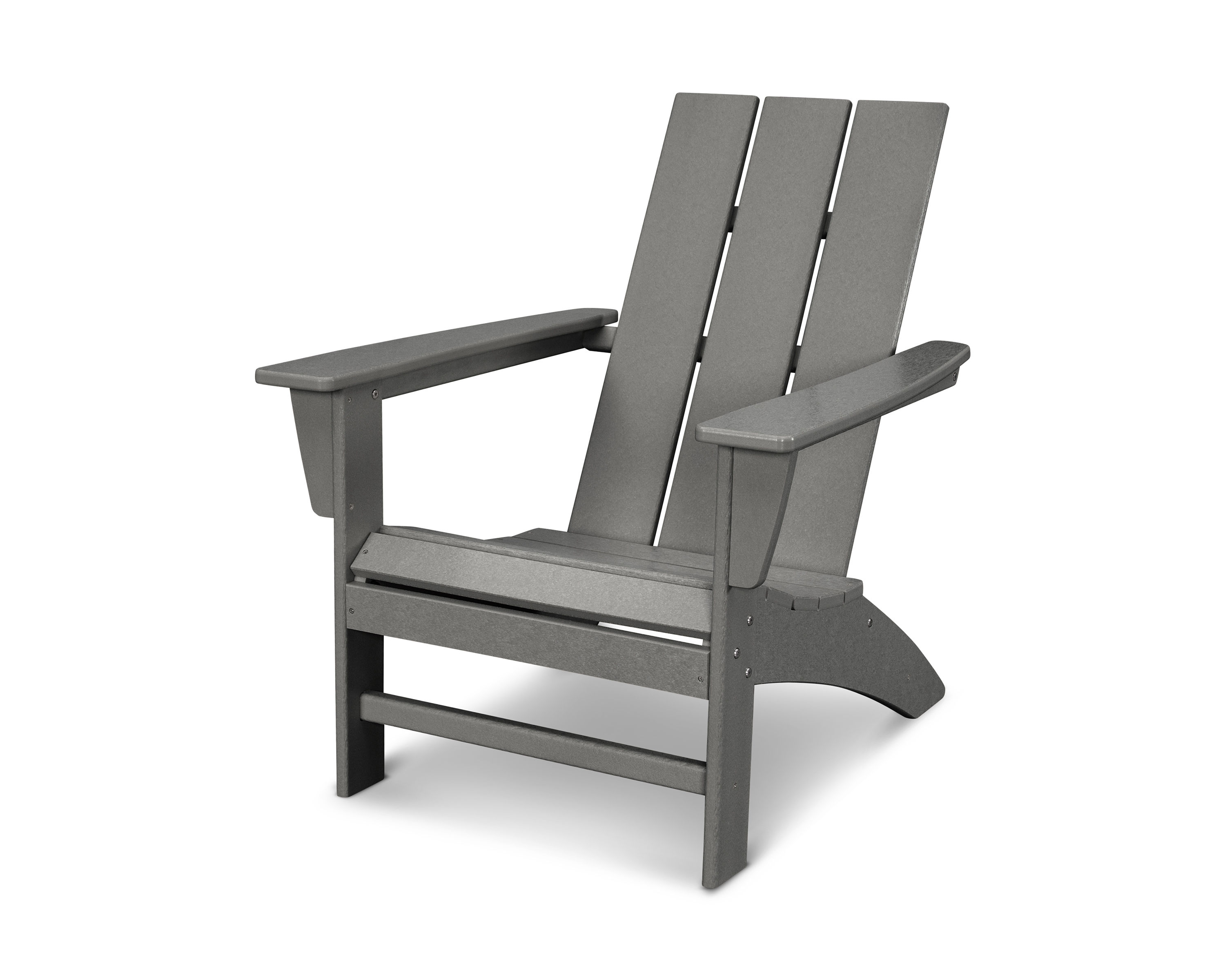 modern adirondack chair in slate grey thumbnail image
