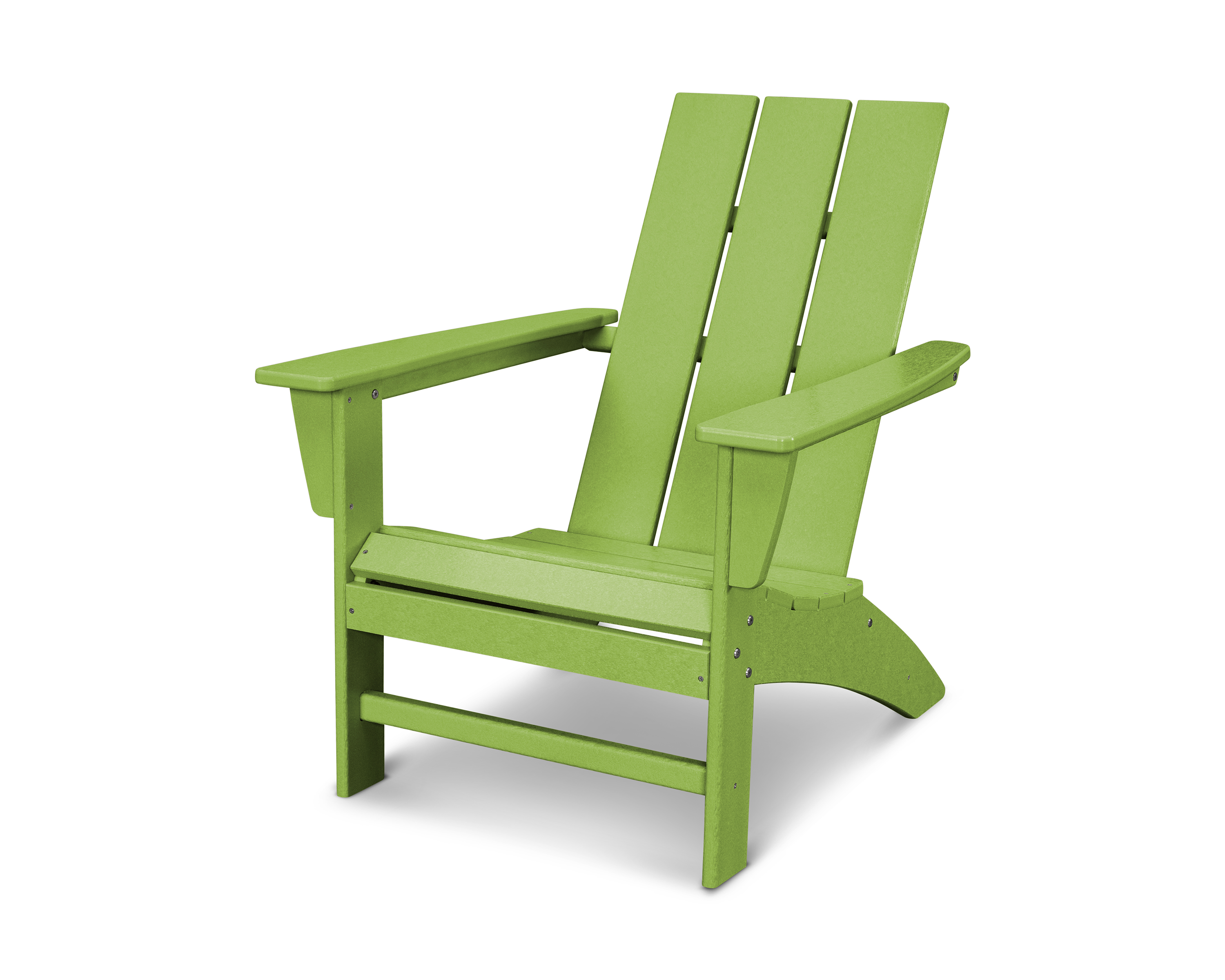 modern adirondack chair in lime product image