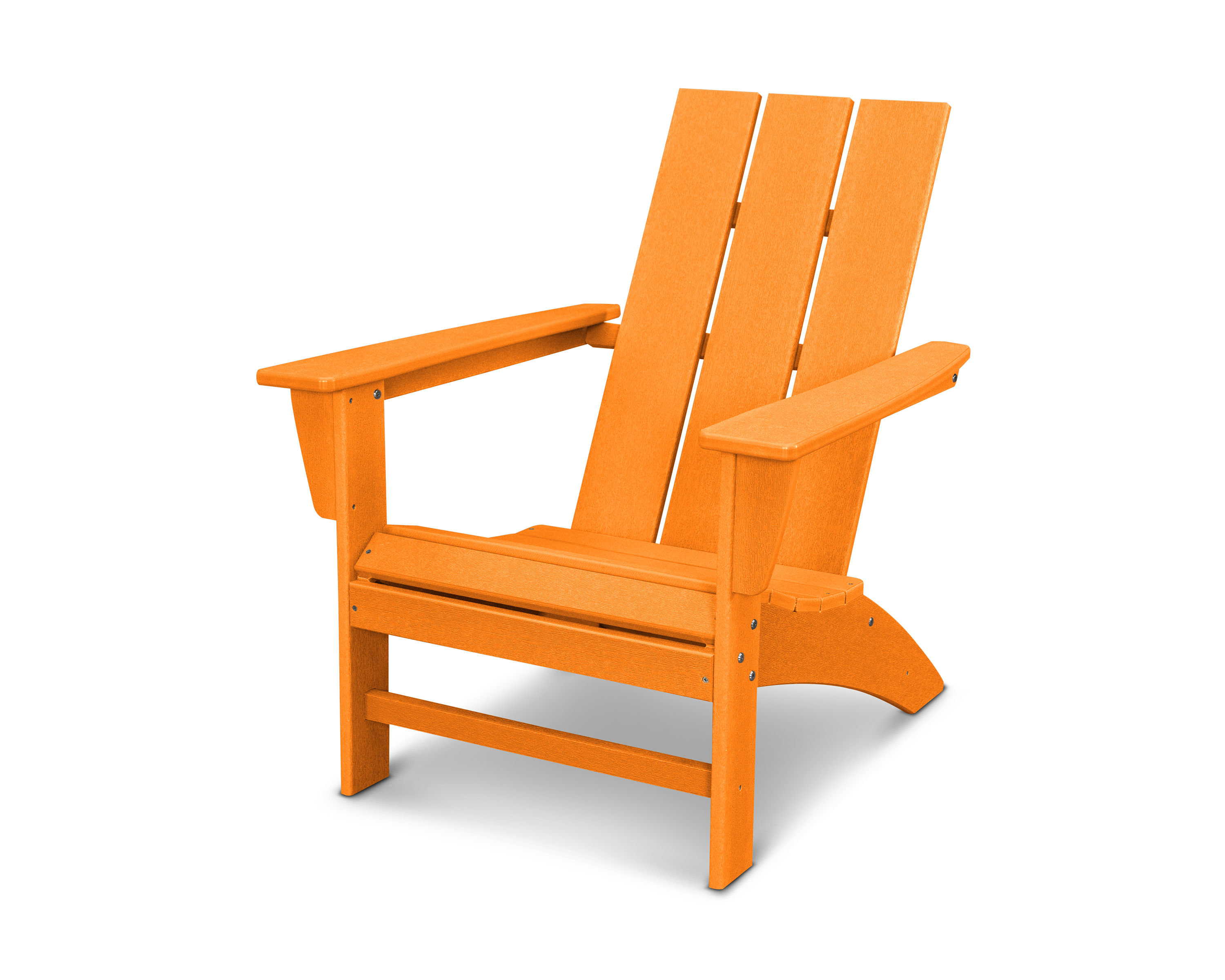 modern adirondack chair in vintage tangerine product image