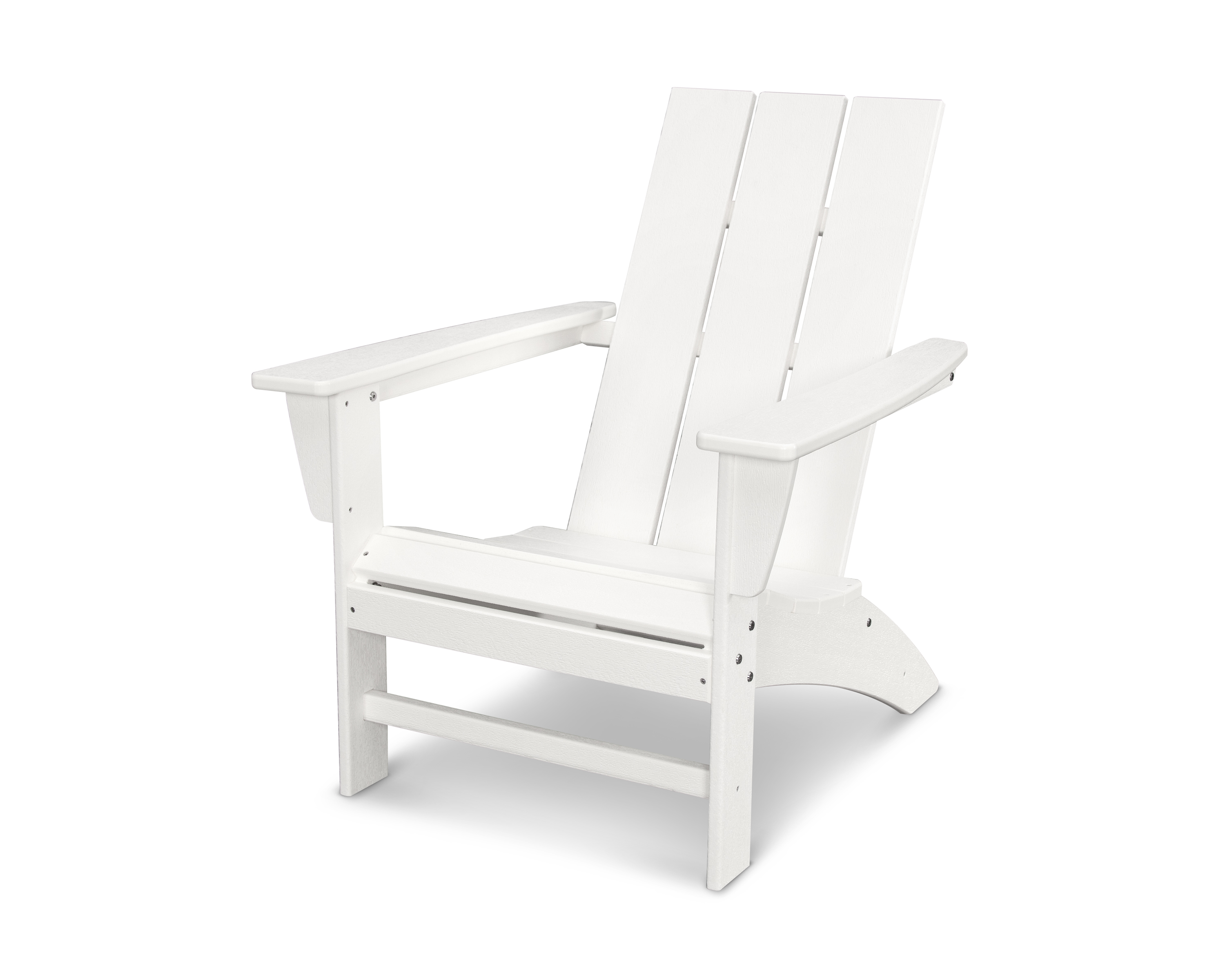 modern adirondack chair in vintage white product image