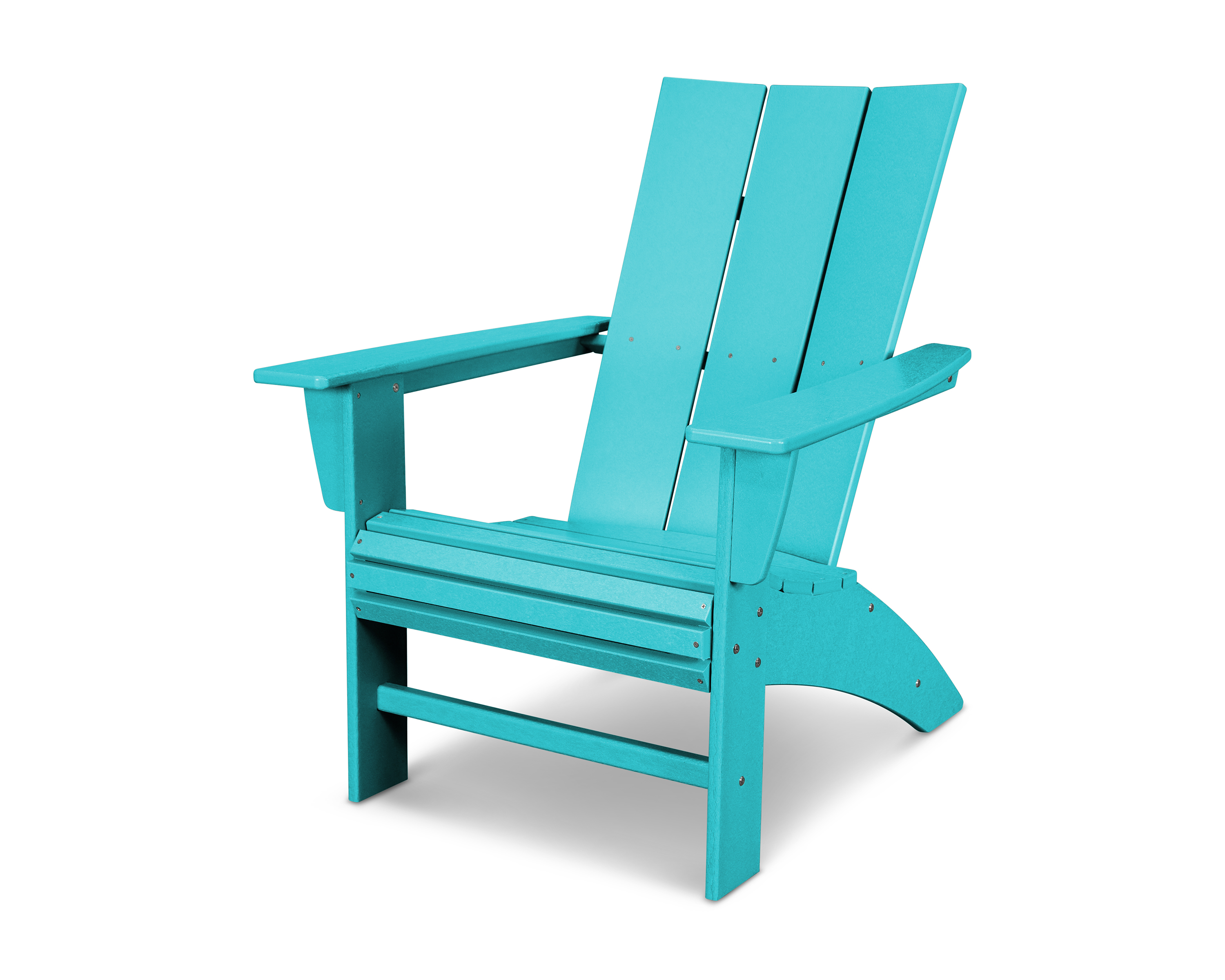 modern curveback adirondack chair in aruba product image