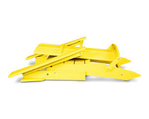 modern folding adirondack in lemon thumbnail