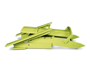modern folding adirondack in lime thumbnail