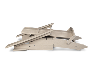 modern folding adirondack in sand thumbnail