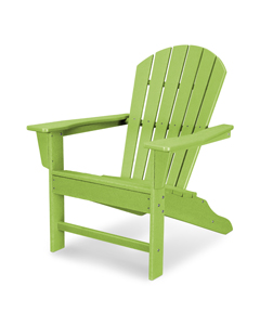 south beach adirondack in vintage lime